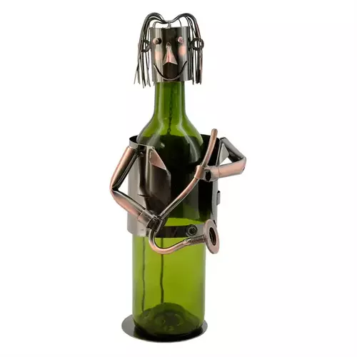 Sax Player Bottle Holder